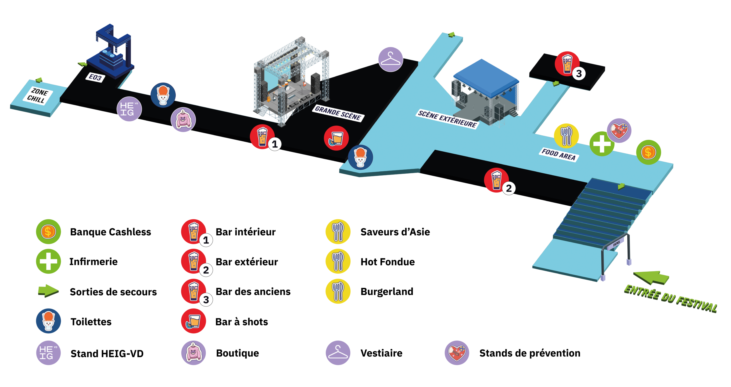 map-blv-26_black_v2.0 Plan du Baleinev Festival 2026